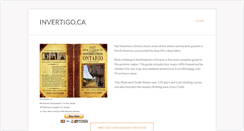 Desktop Screenshot of invertigo.ca